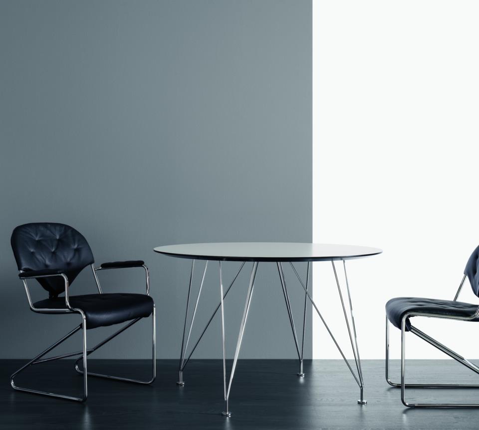 Sam chaise chrome classic 88