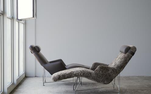 Superspider chrome peau de mouton sahara